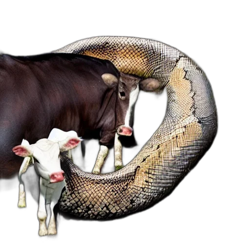 animal, food, jewelry, weapon, photorealistic, concept art, snake, eats transparent PNG cut-out