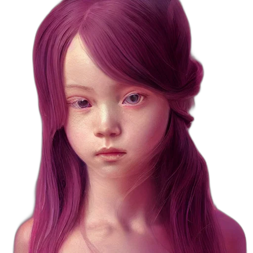 face, hair, creature, robot transparent PNG cut-out