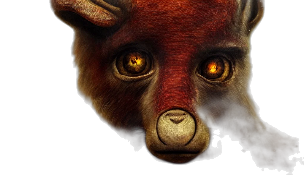 mask, animal, creature, face, concept art, photorealistic, fantasy art, 3d render transparent PNG cut-out