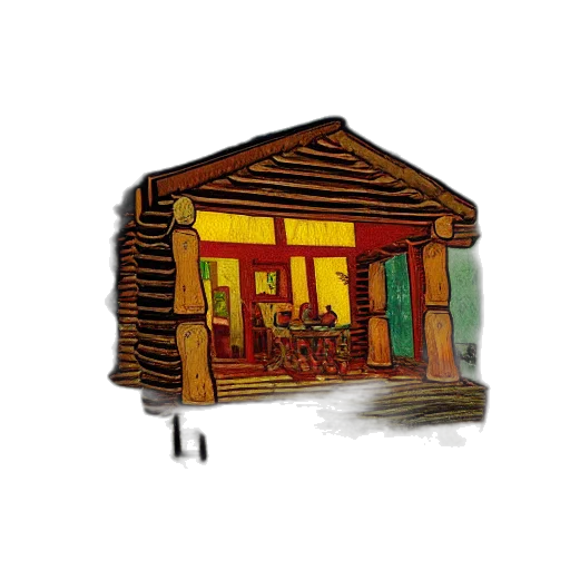 building, furniture, food, concept art, 3d render, pixel art, watercolor, snow transparent PNG cut-out