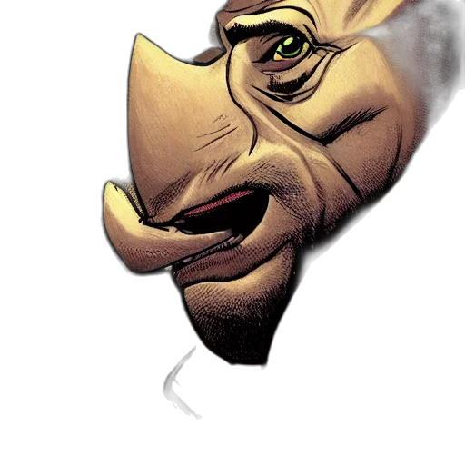 mask, face, staff, creature, concept art, comic book art, watercolor, photorealistic transparent PNG cut-out