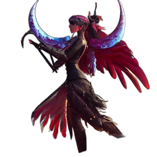 staff, dragon, weapon, concept art, fantasy art, pixel art, 3d render, dark transparent PNG cut-out
