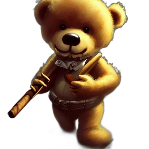 staff, weapon, sword, 3d render transparent PNG cut-out