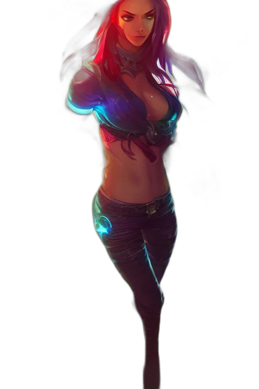 dress, staff, robot, weapon, concept art, fantasy art, cyberpunk, pixel art transparent PNG cut-out