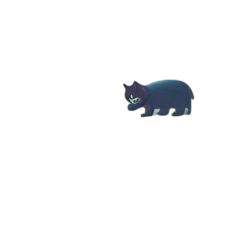 animal, creature, staff, robot, pixel art, 3d render, concept art, vaporwave transparent PNG cut-out