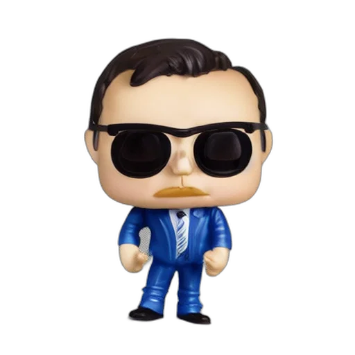 funko, pop, mike, dewine, product, photography, white, background transparent PNG cut-out