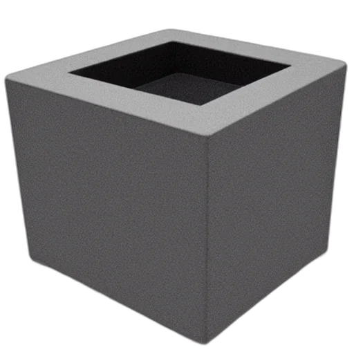 furniture, robot, crown, hat, 3d render, photorealistic, concept art, monochrome transparent PNG cut-out