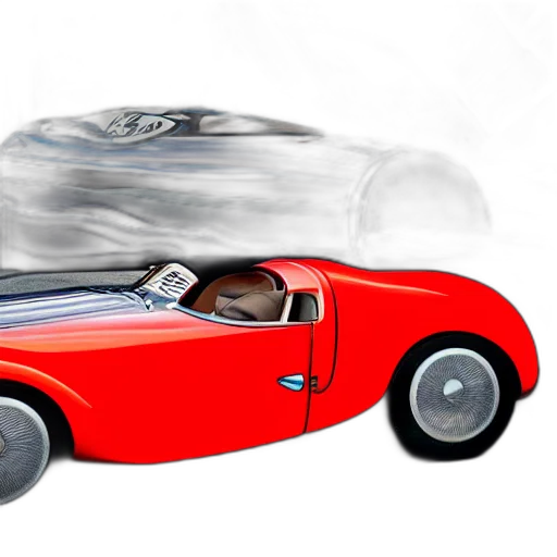 car, 3d render, photorealistic, concept art transparent PNG cut-out