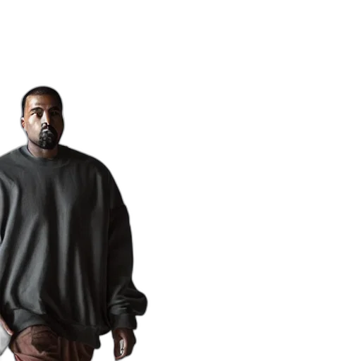 jacket, creature, dress, animal, 3d render, concept art, photorealistic, dark transparent PNG cut-out