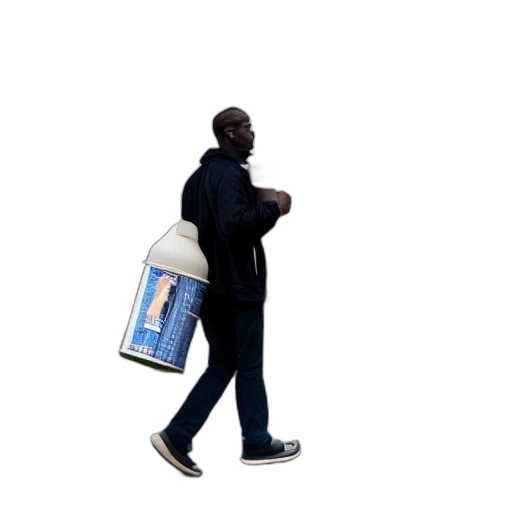 bottle, jacket, robot, umbrella transparent PNG cut-out