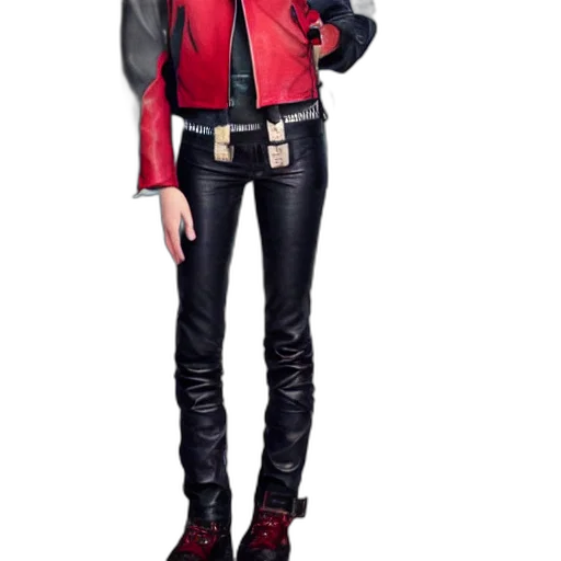 jacket, staff, concept art, 3d render transparent PNG cut-out
