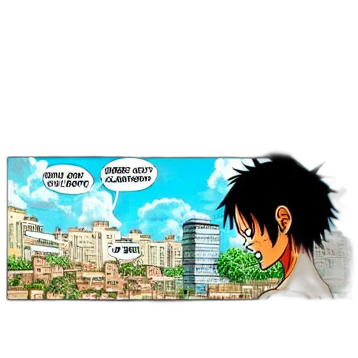 comic book art, anime, concept art, cartoon transparent PNG cut-out