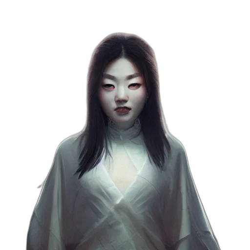 face, mask, dress, staff transparent PNG cut-out