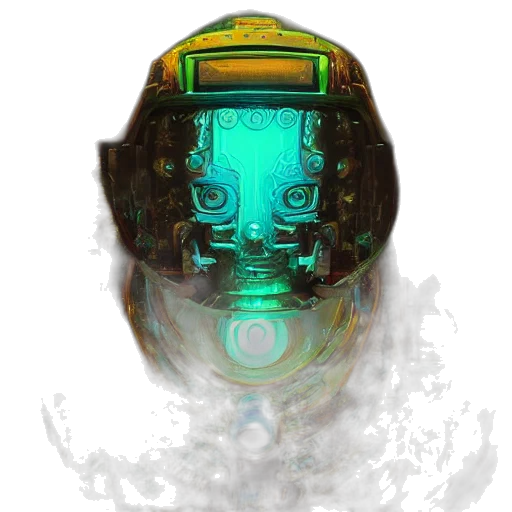 mask, robot, face, hat transparent PNG cut-out
