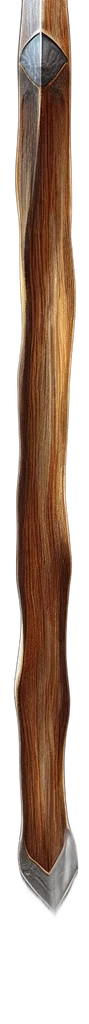 hair, staff, sword, bottle, 3d render, photorealistic, earth tones, digital transparent PNG cut-out