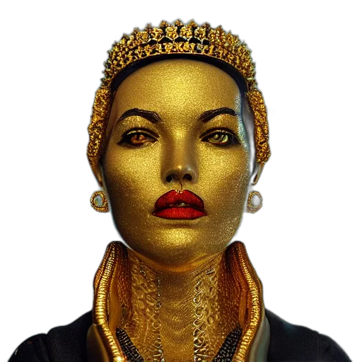 jewelry, crown, mask, face transparent PNG cut-out