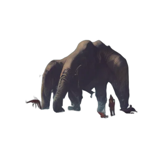 animal, creature, staff, weapon transparent PNG cut-out