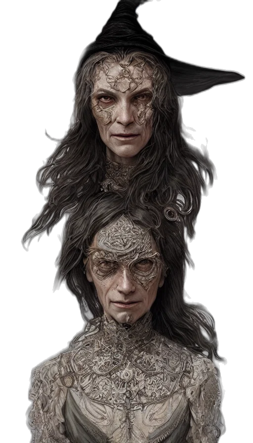 mask, face, hair, crown transparent PNG cut-out