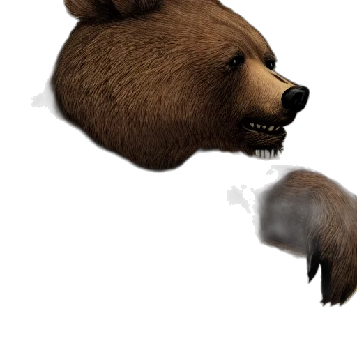 animal, creature, staff, face, concept art, 3d render, photorealistic, pixel art transparent PNG cut-out