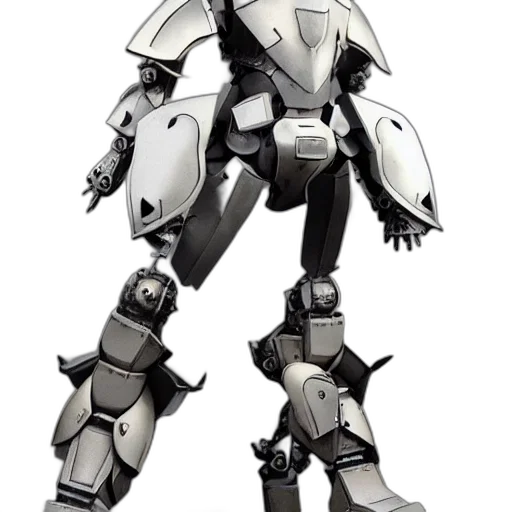 robot, weapon, concept art, 3d render, comic book art, fantasy art, monochrome, heavy transparent PNG cut-out
