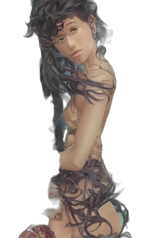 dress, jewelry, face, crown transparent PNG cut-out