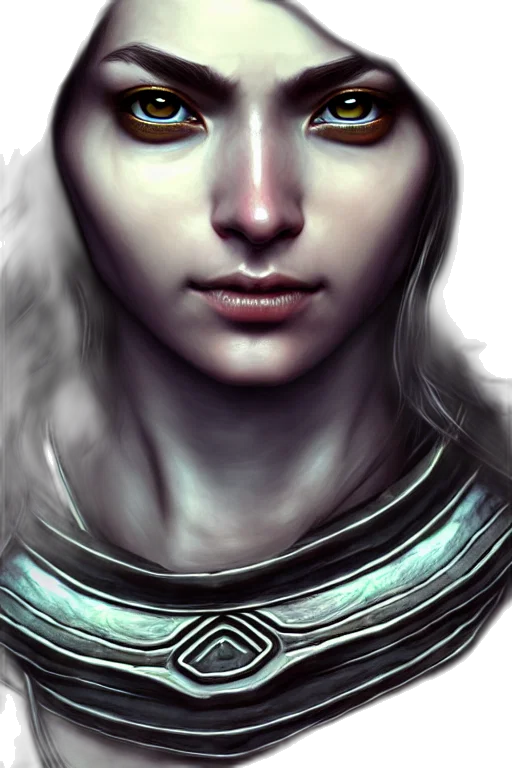 face, mask, jewelry, staff, fantasy art, photorealistic, concept art, 3d render transparent PNG cut-out