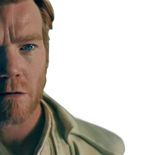 film, still, old, ewan, mcgregor, ghost, star, wars transparent PNG cut-out