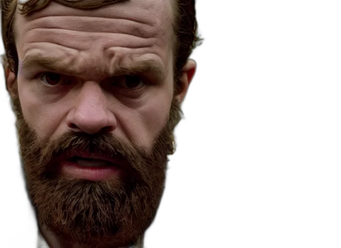 face, film, still, john, dunbar, jim, hopper, upside transparent PNG cut-out