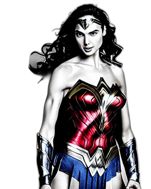 comic book art, concept art, cartoon, fantasy art transparent PNG cut-out