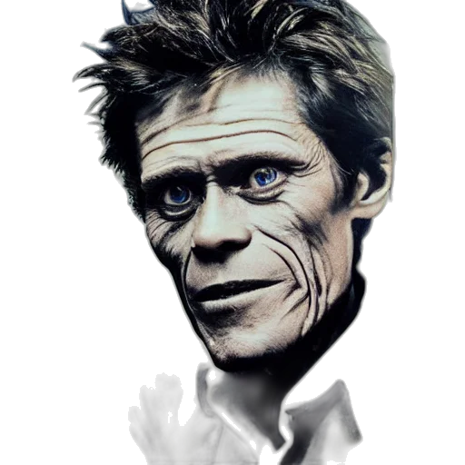 face, animal, creature, mask, photorealistic, comic book art, concept art, cartoon transparent PNG cut-out
