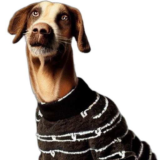 animal, jacket, dress, staff transparent PNG cut-out