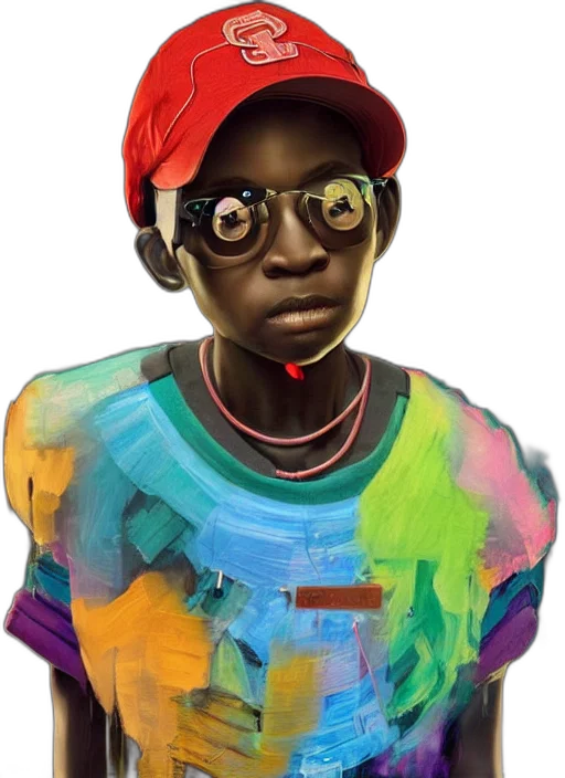 face, mask, jewelry, staff, photorealistic, concept art, oil painting, watercolor transparent PNG cut-out