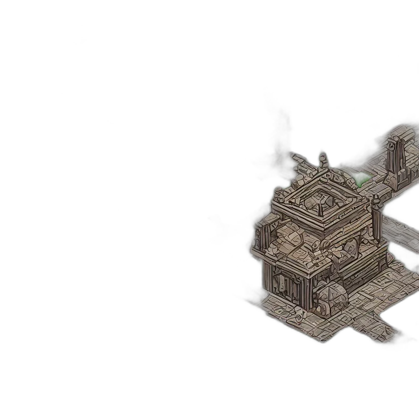 building, furniture, dragon, weapon, 3d render, concept art, pixel art, fantasy art transparent PNG cut-out