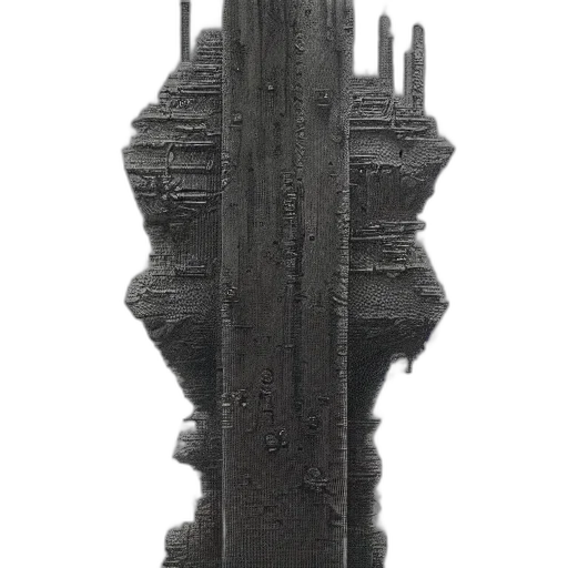 crown, sword, staff, weapon, 3d render, concept art, photorealistic, fantasy art transparent PNG cut-out