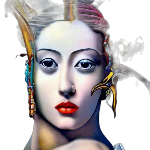 mask, face, crown, jewelry transparent PNG cut-out