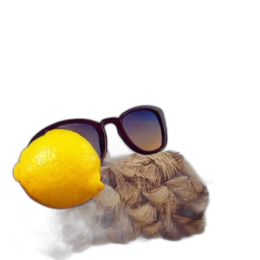 mask, food, jacket, hair, 3d render, photorealistic, fog, golden transparent PNG cut-out