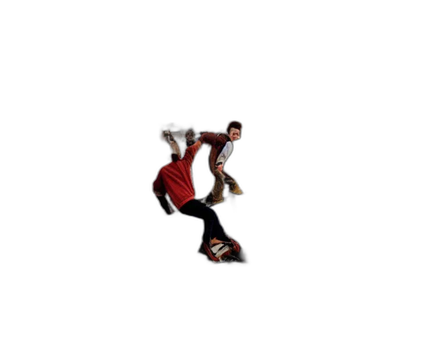 pixel art, 3d render, lomo, photo, roofjumpers, climbing, roof, soviet transparent PNG cut-out