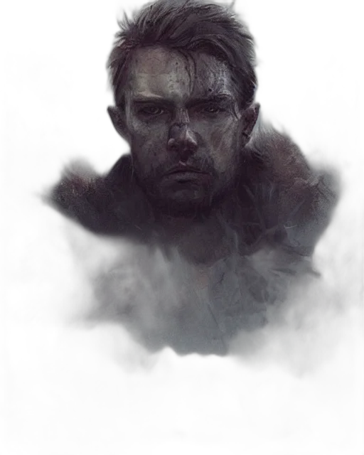face, creature, jacket, mask, concept art, photorealistic, fantasy art, comic book art transparent PNG cut-out