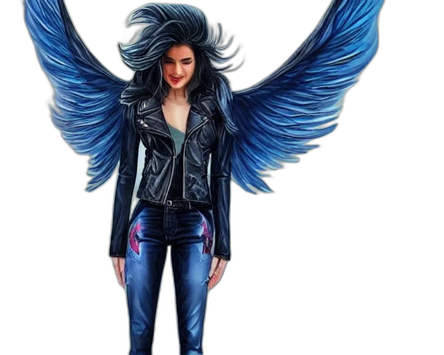 jacket, concept art, comic book art, fantasy art transparent PNG cut-out