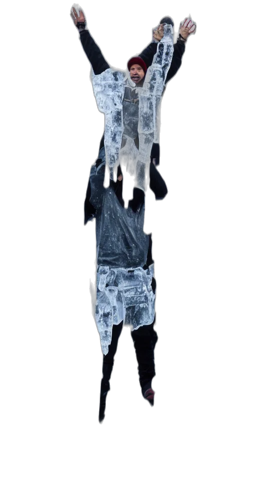 dress, jacket, mask, robot transparent PNG cut-out