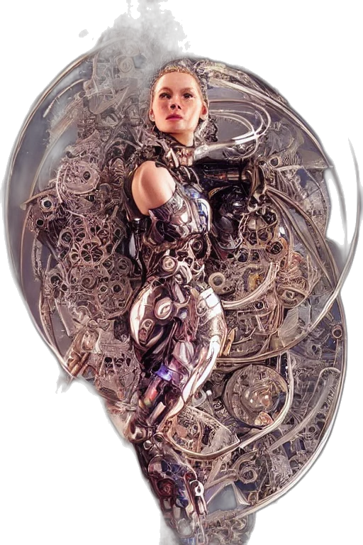 jewelry, robot, dress, weapon transparent PNG cut-out