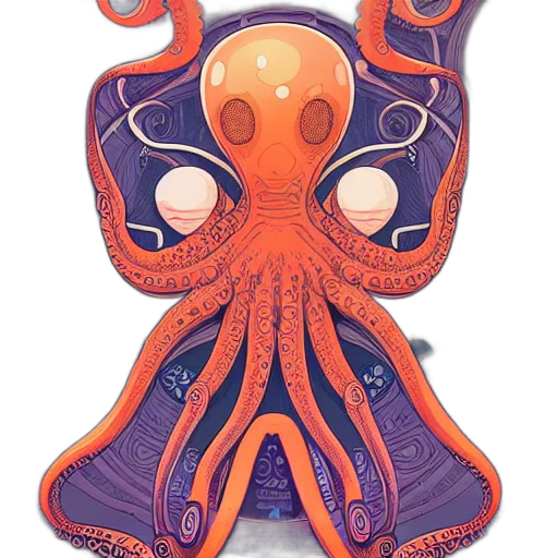 creature, mask, crown, robot, concept art, 3d render, fantasy art, pixel art transparent PNG cut-out