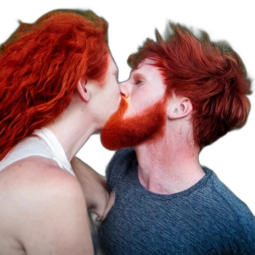 hair, mask, creature, face transparent PNG cut-out