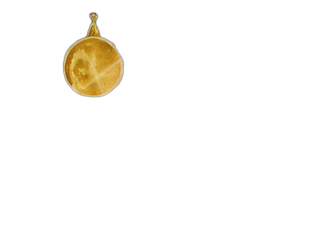 jewelry, staff, food, crown, 3d render, photorealistic, outer space, golden transparent PNG cut-out