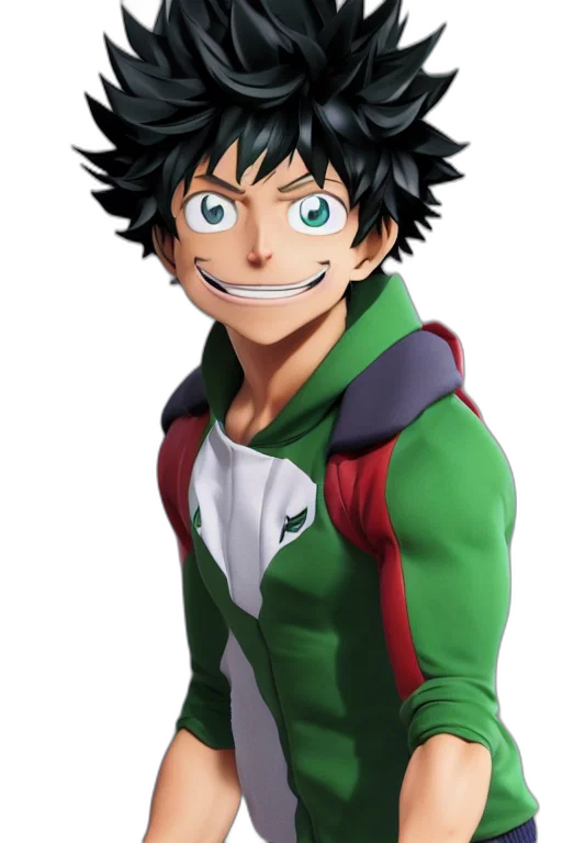 face, jacket, mask, dragon, anime, cartoon, 3d render, comic book art transparent PNG cut-out