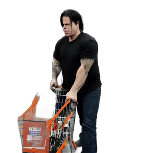 weapon, robot, staff, animal, 3d render, photorealistic, glenn, danzig transparent PNG cut-out