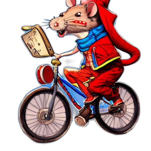 animal, concept art, caricature, cartoonish transparent PNG cut-out