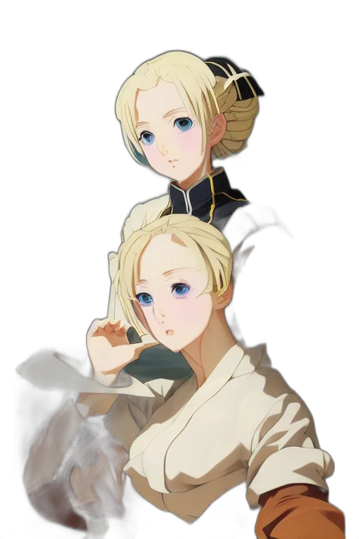 staff, crown, weapon, face, concept art, anime, pixel art, fantasy art transparent PNG cut-out