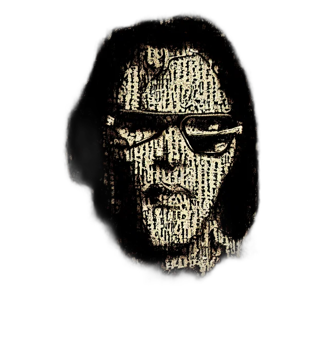 face, mask, robot, jacket transparent PNG cut-out