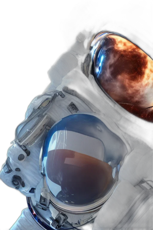 robot, mask, face, weapon transparent PNG cut-out